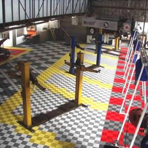 RibTrax sol industriel